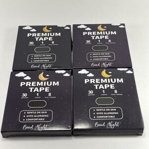 Gentle Night Tape 90 Mouth Patches 30 Per Box Hypoallergenic Premium Comfortable